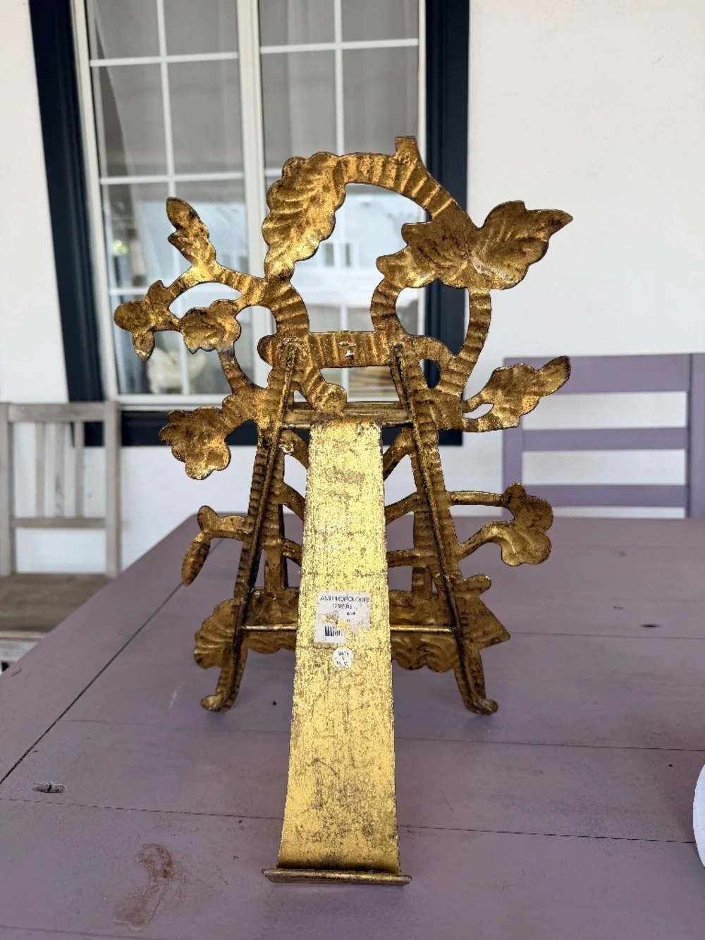 Metal Easel Style Picture Frame